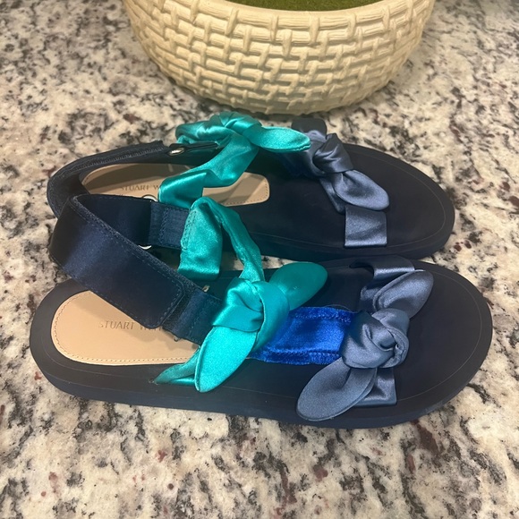Stuart Weitzman Bandeau Sport Sandal teva style 7.5 - Picture 5 of 9